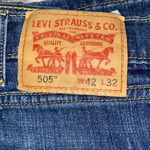Levi’s 505 mens jeans